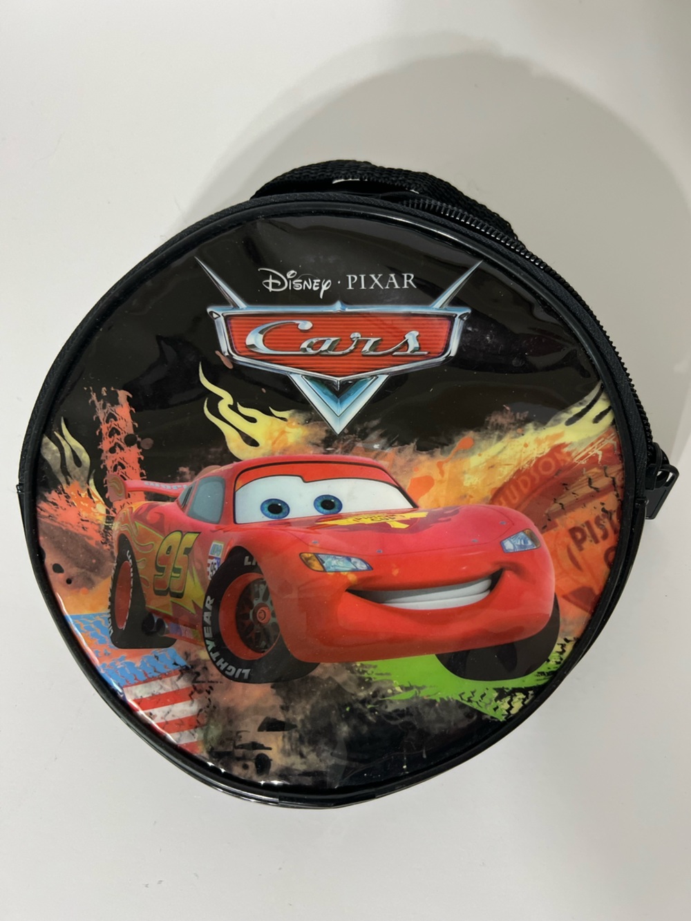Cars Lightning McQueen Kids Bike Toy Storage Case LIKE NEW